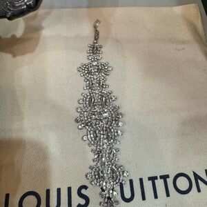 Rhinestone Silver Crystal Bracelet